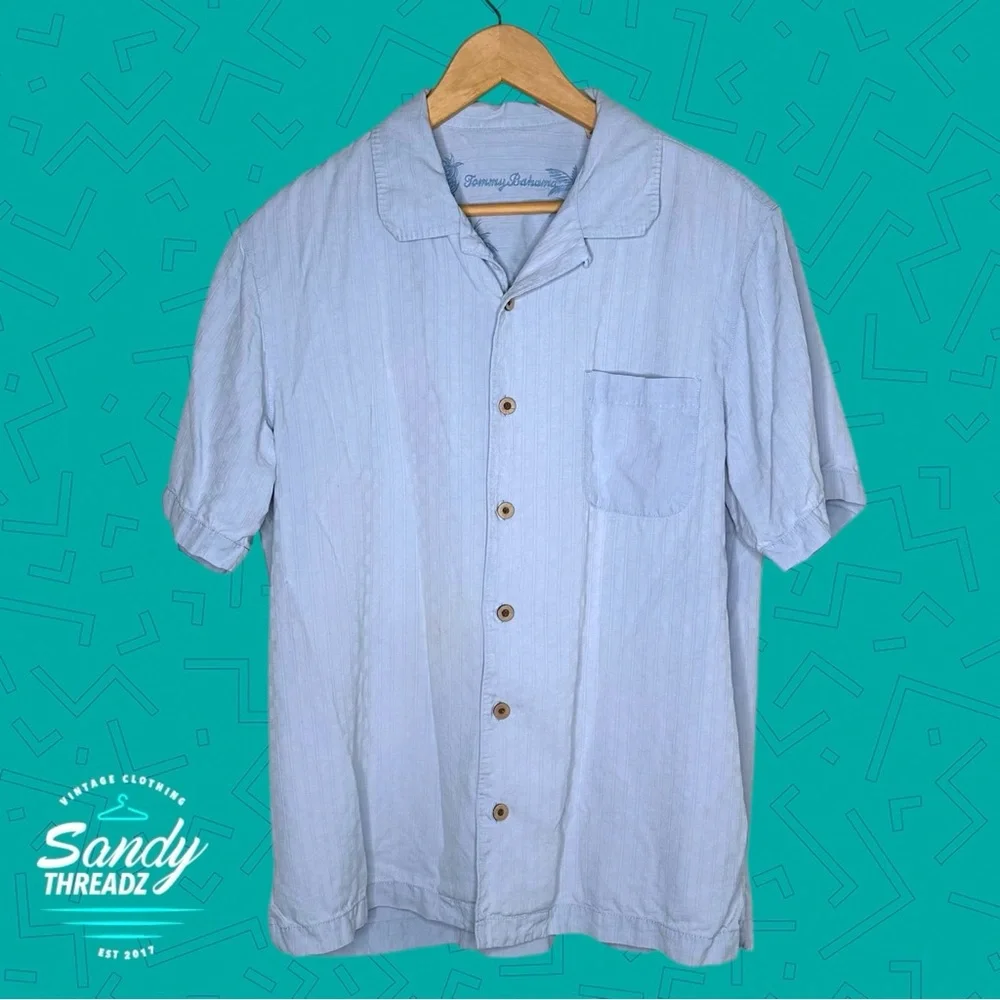 Tommy Bahama Silk Camp Shirt - Picture 3 of 7